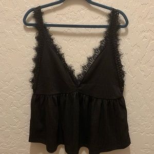 NWT Urban Outfitters Lace Babydoll Tank